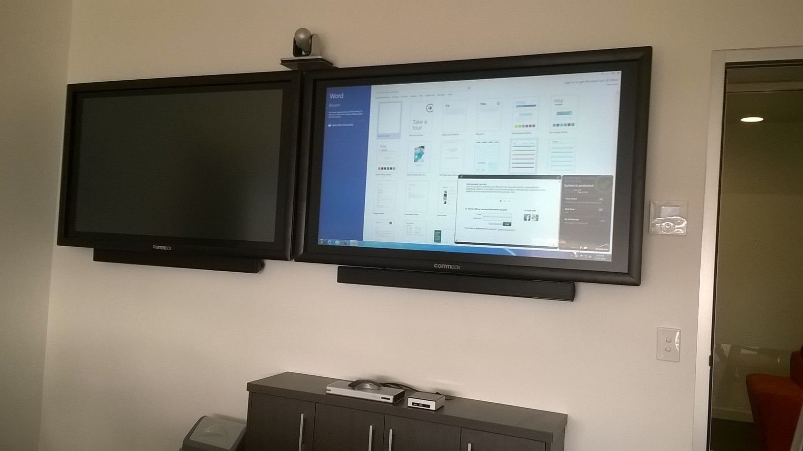 Polycom Video Conferncing and Commbox Touchscreen Installation in Cairns